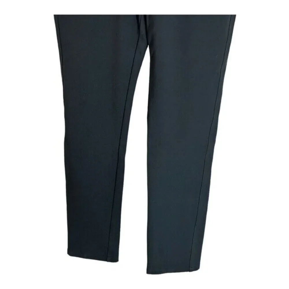 NYDJ Samantha Slim Ponte Mid Rise Pant Women's Size 6 Dark Gray Lift Tuck - Picture 3 of 8